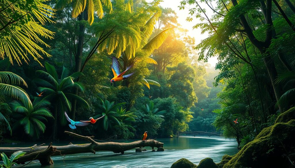 hutan tropis Indonesia