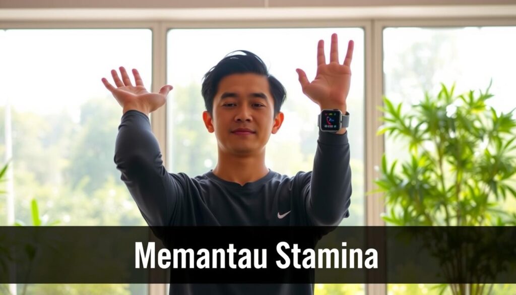 memantau stamina