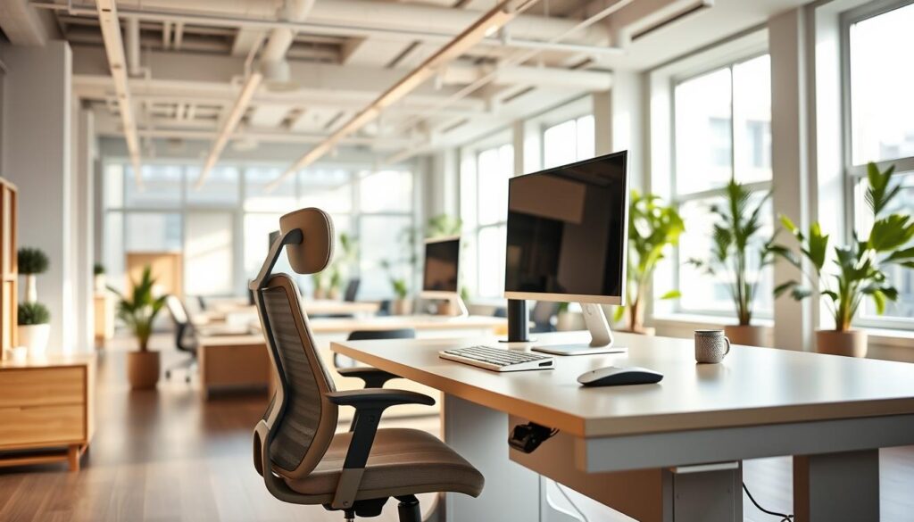 desain kantor yang ergonomis