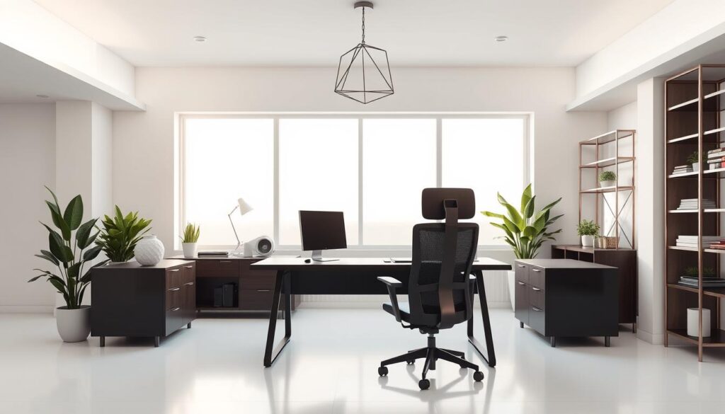 desain ruang kerja modern