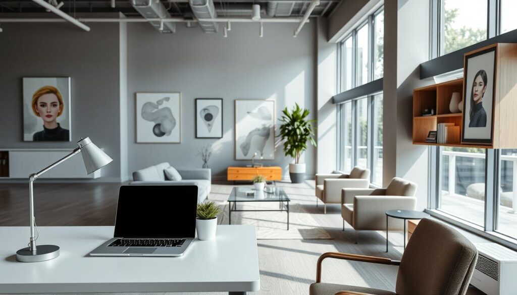 ide dekorasi kantor modern