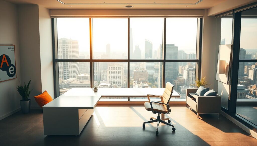 ide dekorasi kantor trendy